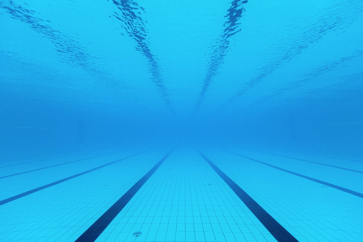 Underwater View Of A Swimming Pool